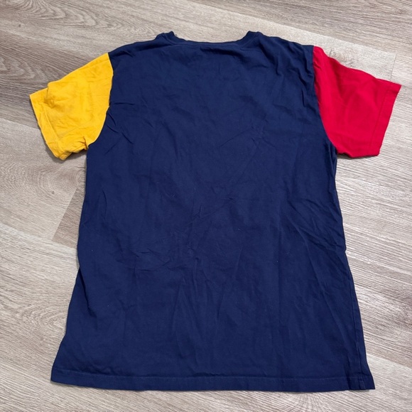 Polo Bear Ralph Lauren Basketball Colorblock Primary Colors T-shirt Large 14 16 - Picture 3 of 4